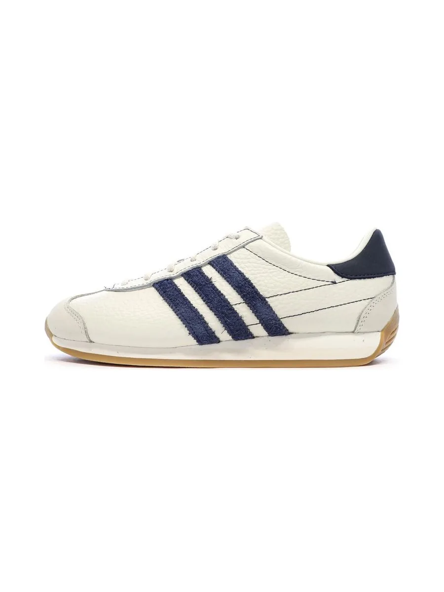 Baskets Blanches/Marine Homme Adidas Country Og 1