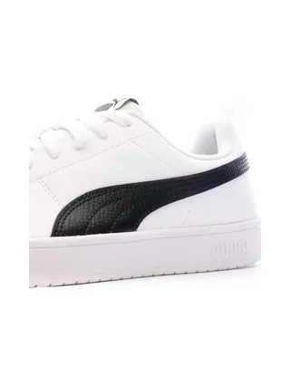Baskets Blanches/Noir Homme Puma Rickie 7