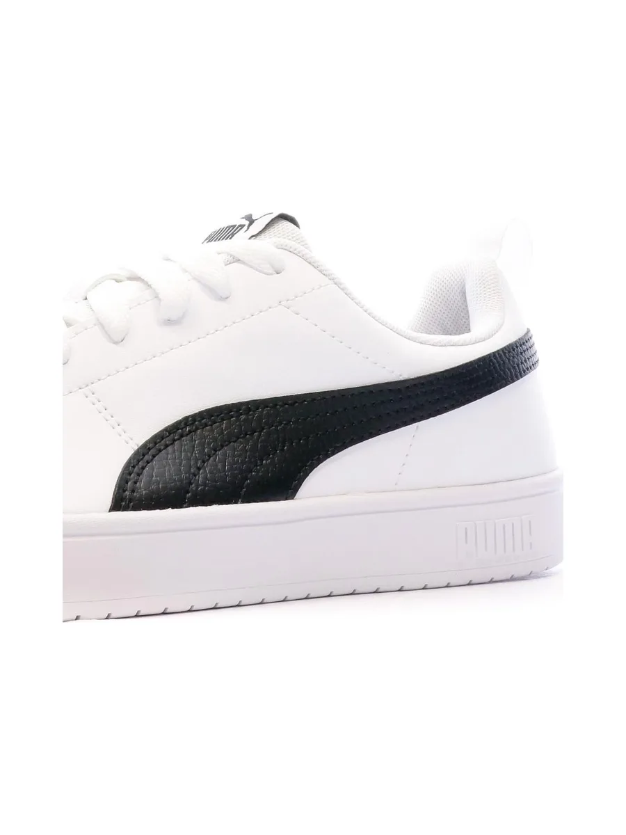Baskets Blanches/Noir Homme Puma Rickie 8
