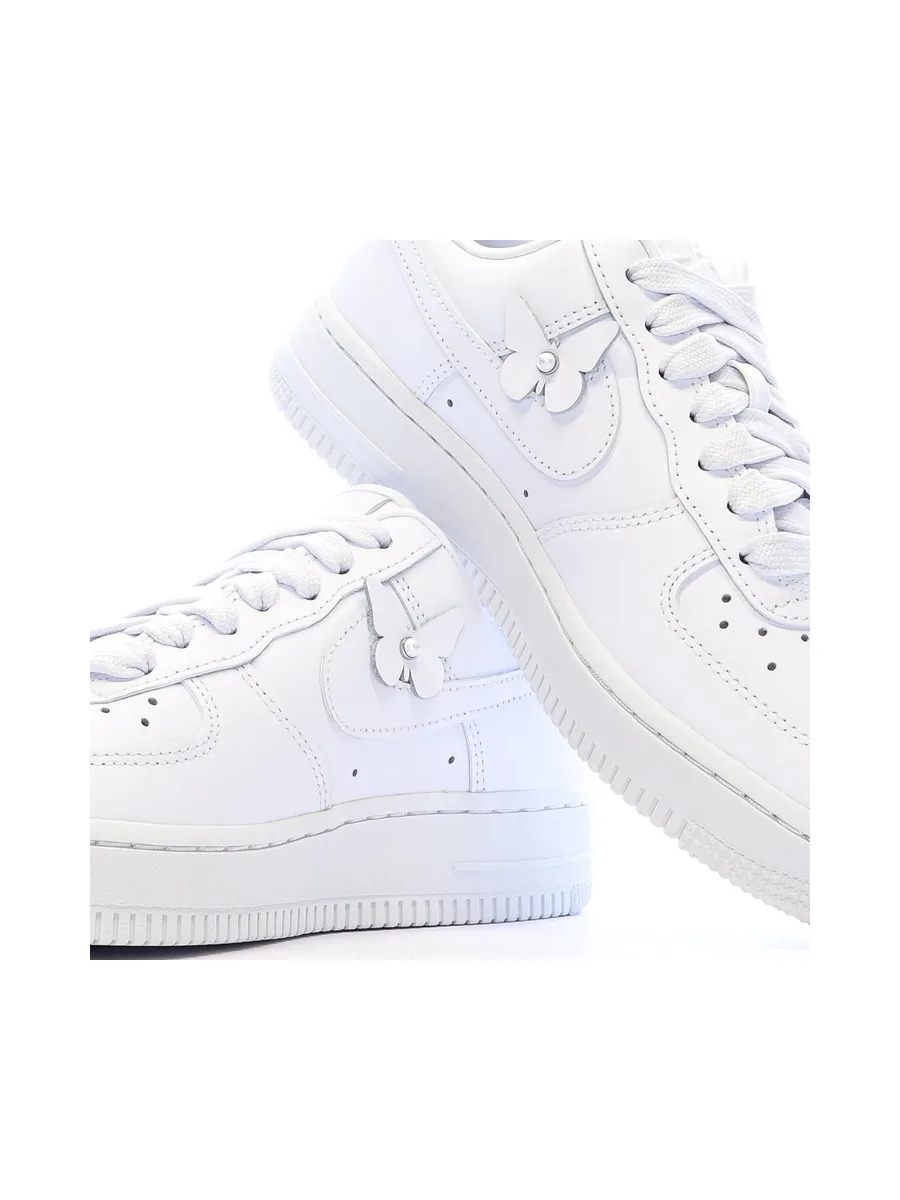 Baskets Blanche Femme Nike Air Force 1 Low Butterfly 8