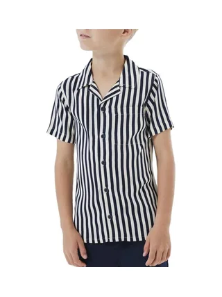 Chemise Rayures Noir/Blanc Garçon Name it Ferane 1