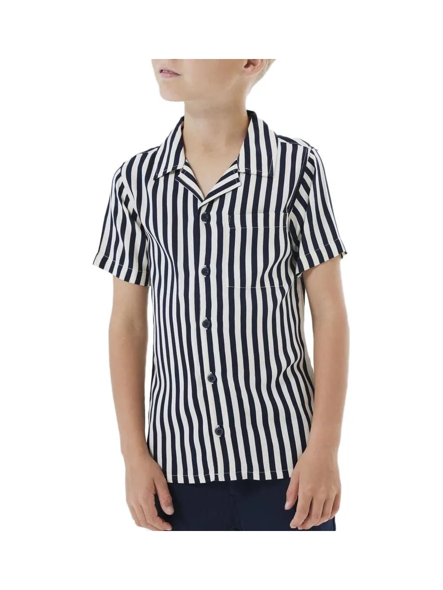 Chemise Rayures Noir/Blanc Garçon Name it Ferane 2