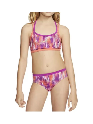 Maillot de Bain Rose/Violet Femme Nike Gx4 1