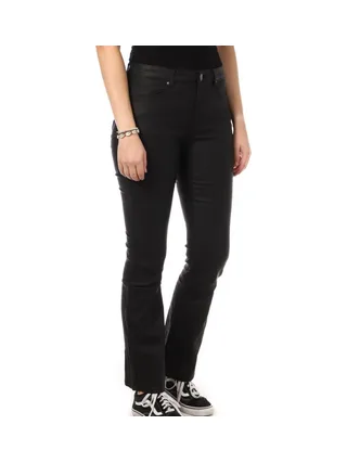 Pantalon Noir Enduit Femme Monday Premium 971 1