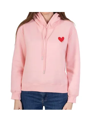 Sweat à Capuche Rose Fille PM Mère & Filles Boum Boum 1