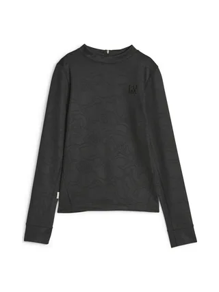 T-shirt Noir Femme Puma Infuse Long Sleeve 1