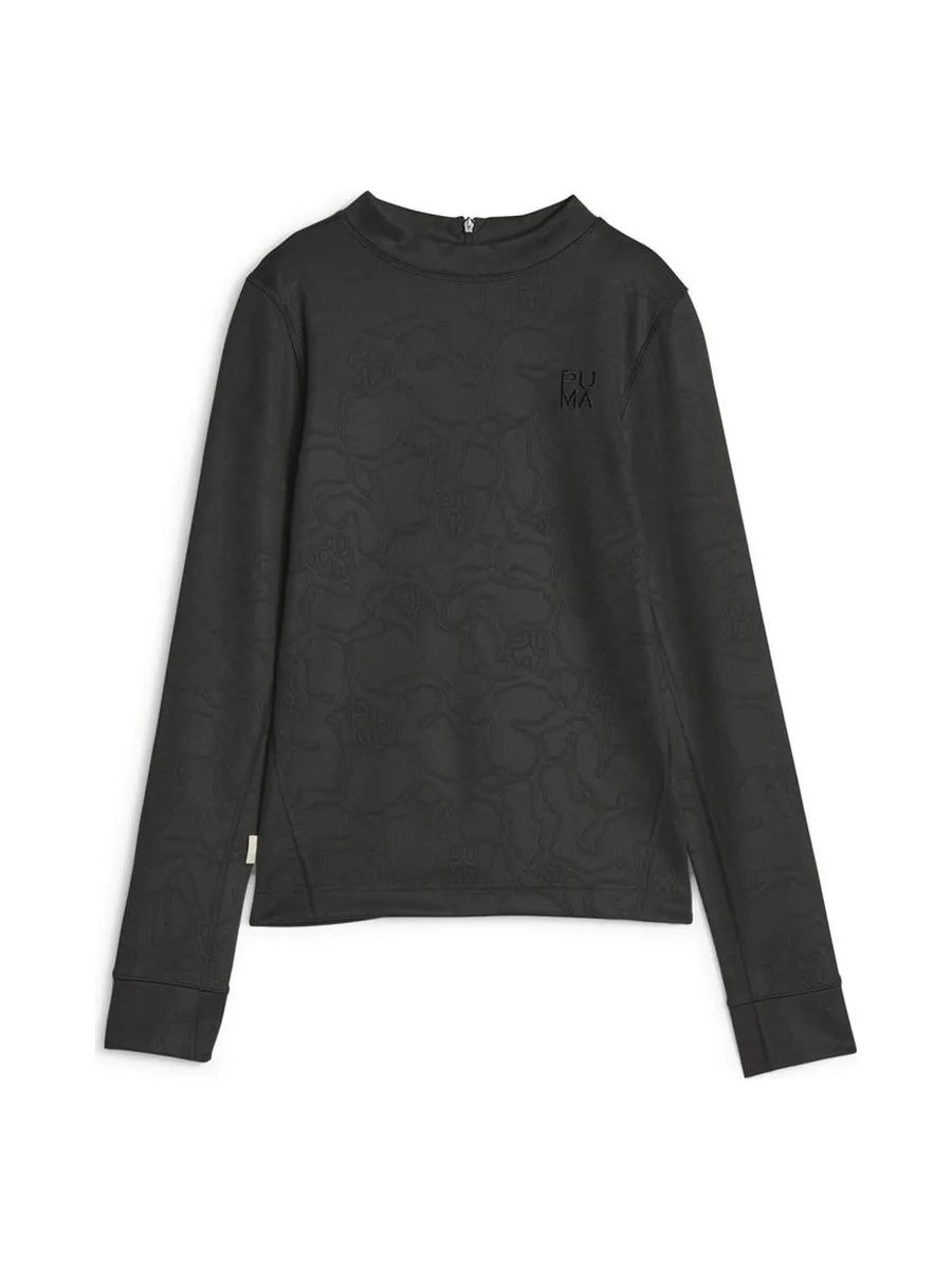 T-shirt Noir Femme Puma Infuse Long Sleeve 2