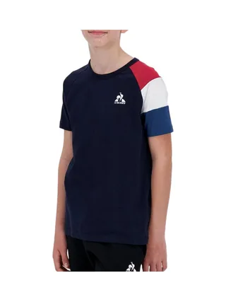 T-Shirt Noir Garçon Le Coq Sportif elec 1