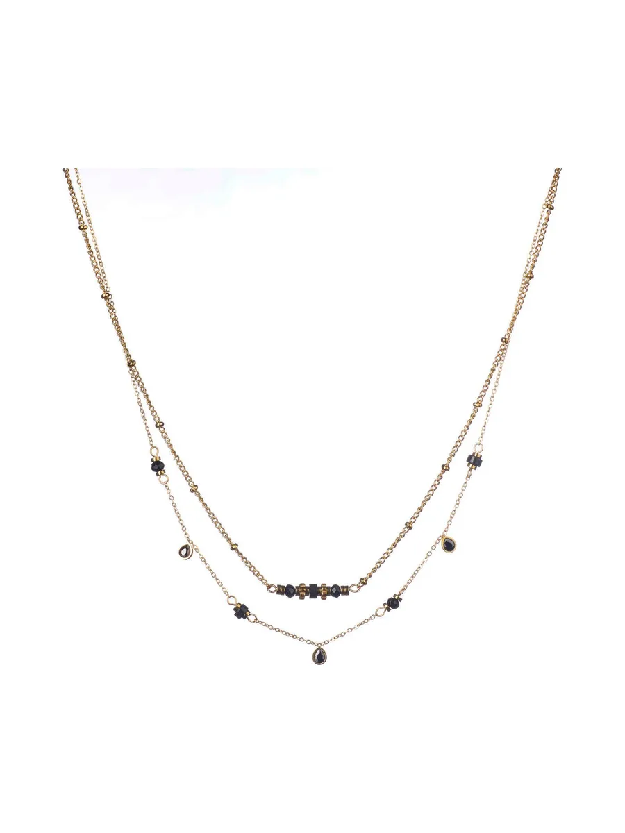 Collier Pamela - Noir 1