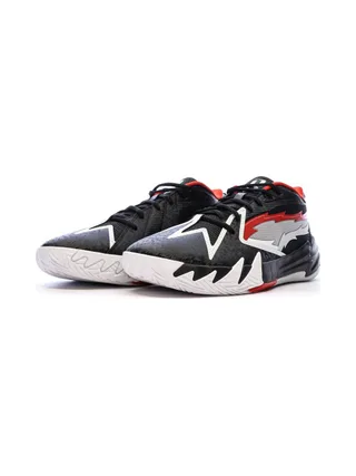 Chaussures de Basketball Noir/Rouge Homme Puma Scoot Zeros City 6