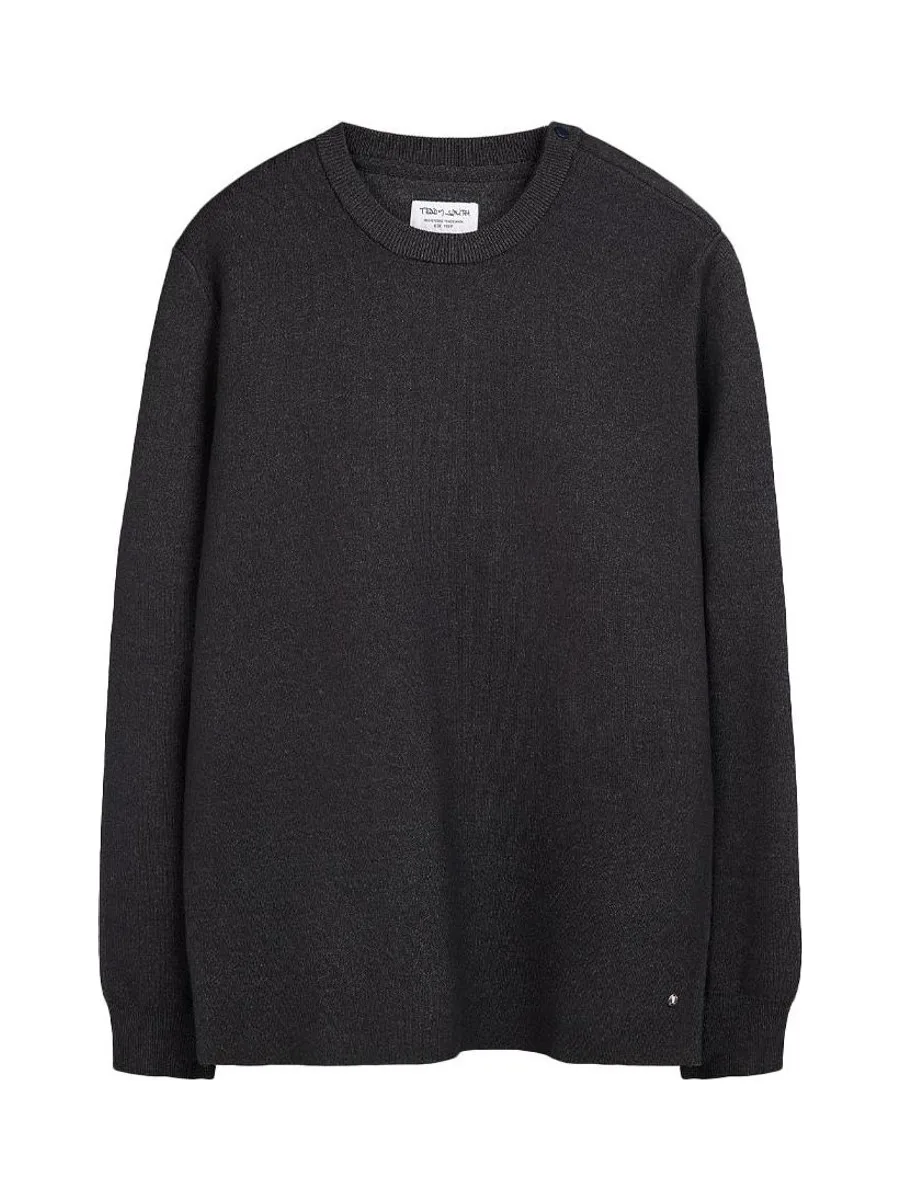 Pull Noir Homme Teddy Smith Drystan 2