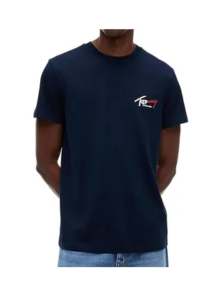 T-Shirt Marine Homme Tommy Hilfiger Slim 1