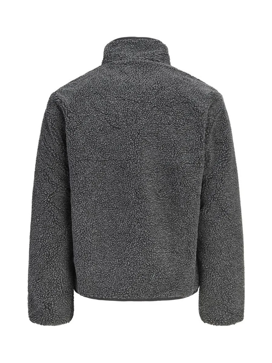 Veste Polaire Sherpa Grise Homme Jack & Jones Teddy 3