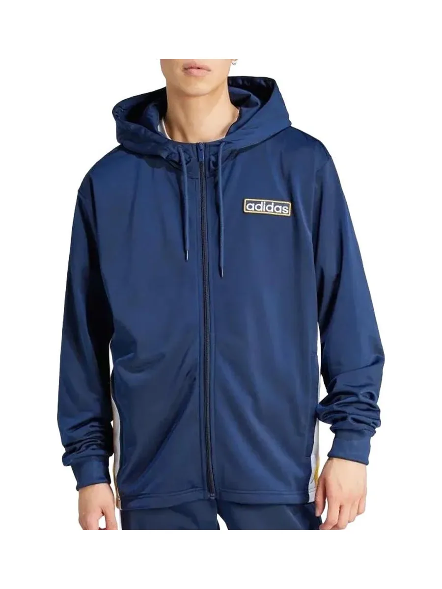 Sweat Zippé Marine Homme Adidas Adibreak Fz 1
