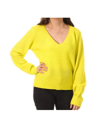 Pull Vert Anis Femme Vero Moda Parker 1