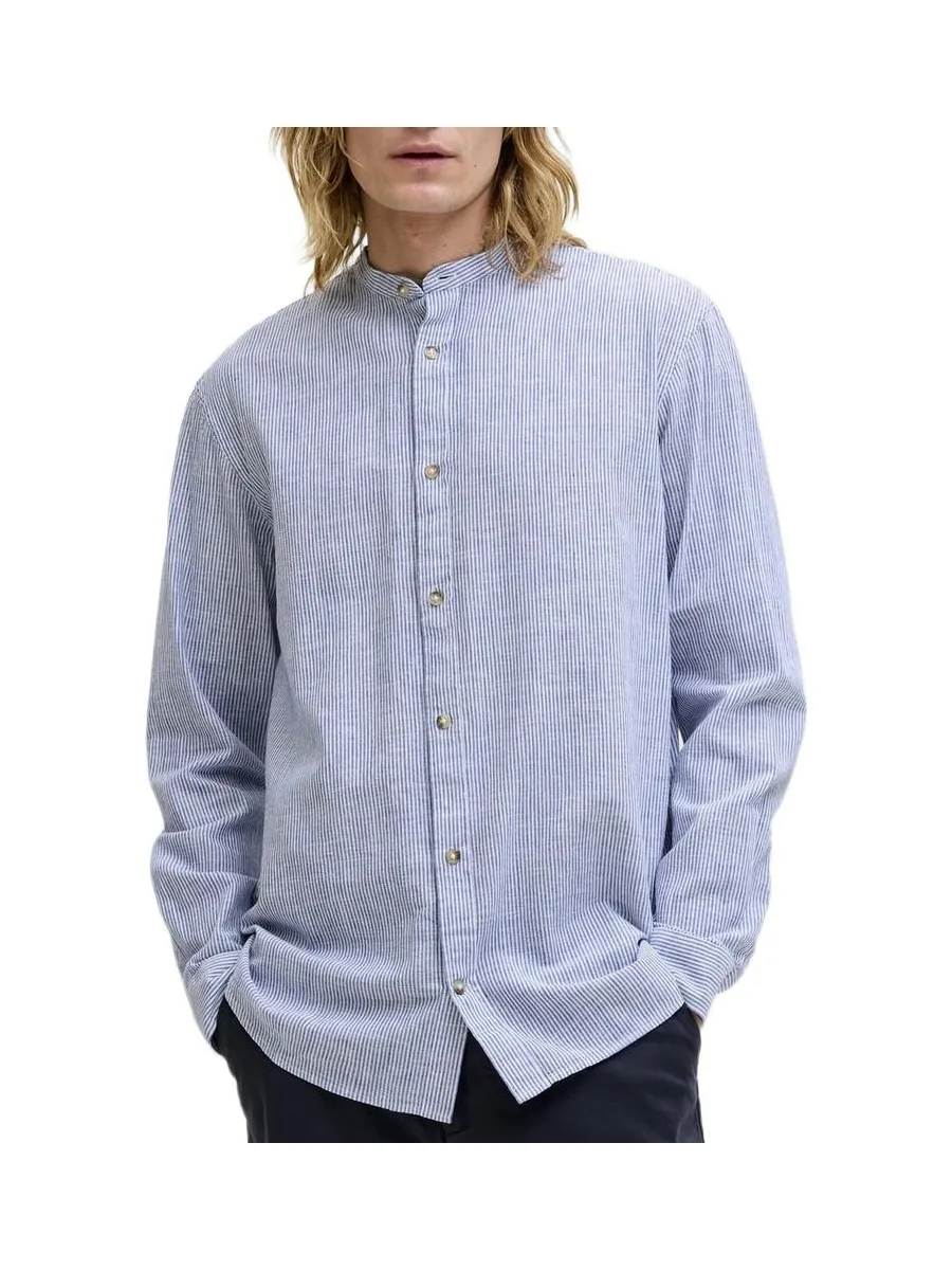 Chemise Bleu/Blanche Homme Jack & Jones Jjesummer 2