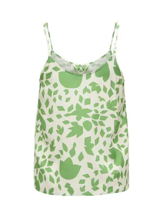 Débardeur Beige/Vert Femme Only Selina 2