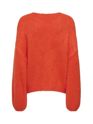 Pull Orange Femme JDY Dinea 2