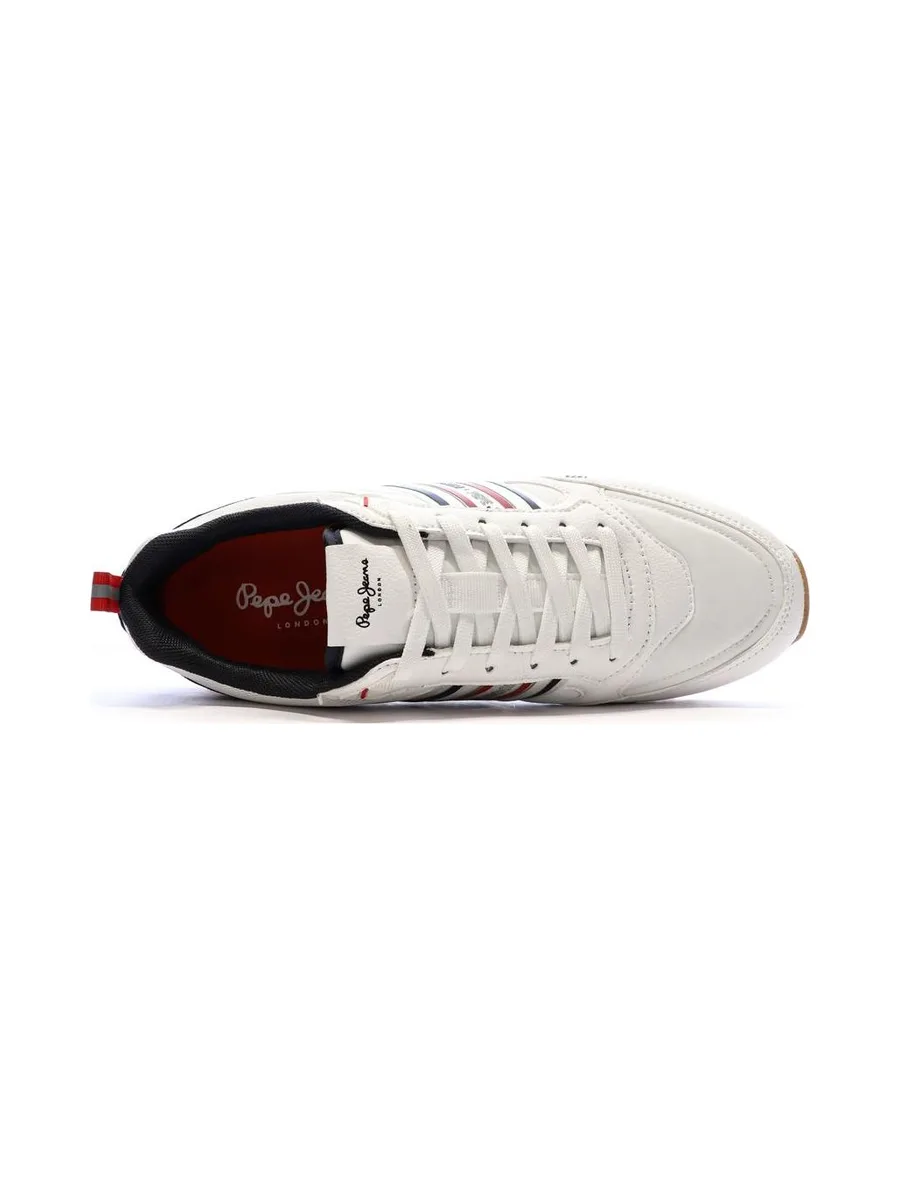 Baskets Blanches Pepe jeans Dublin Half 5