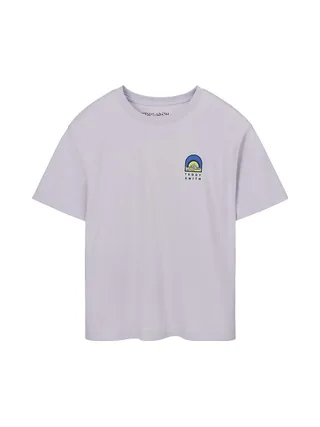 T-Shirt Violet Garçon Teddy Smith Anik 1