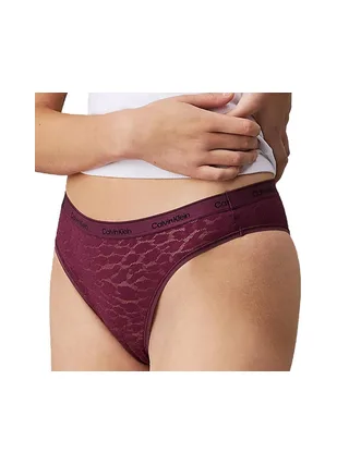 Tanga Violet Femme Calvin Klein Jeans Brazilian 1