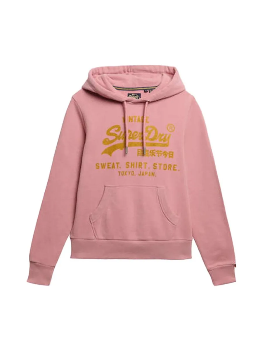 Sweat Rose Femme Superdry Embellished Vl Relaxed 2