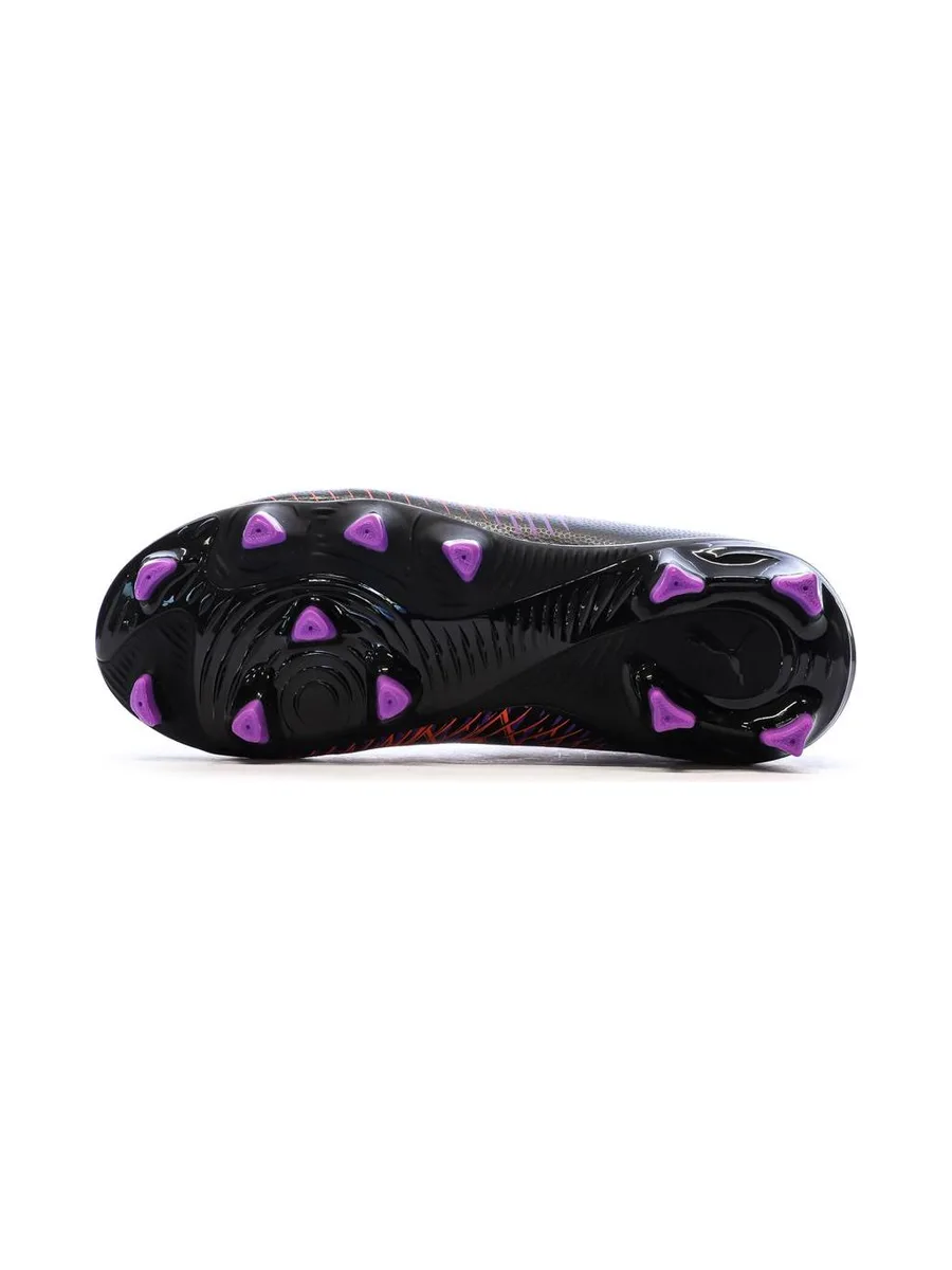 Chaussures de Foot Noir/Violet Junior Puma Future 8 Play FG/AG Jr 6