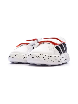 Baskets Blanc/Noir Garçon bébé Adidas Grand Court 2.0 101 Disney 6