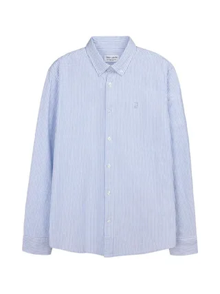 Chemise Bleu à rayures Homme Teddy Smith Stanley 1
