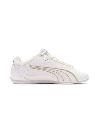 Baskets Blanches/Doré Femme Puma Catch Soleil 2