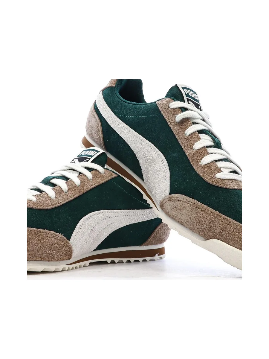 Baskets Beiges/Vertes Homme Puma Arizona 8