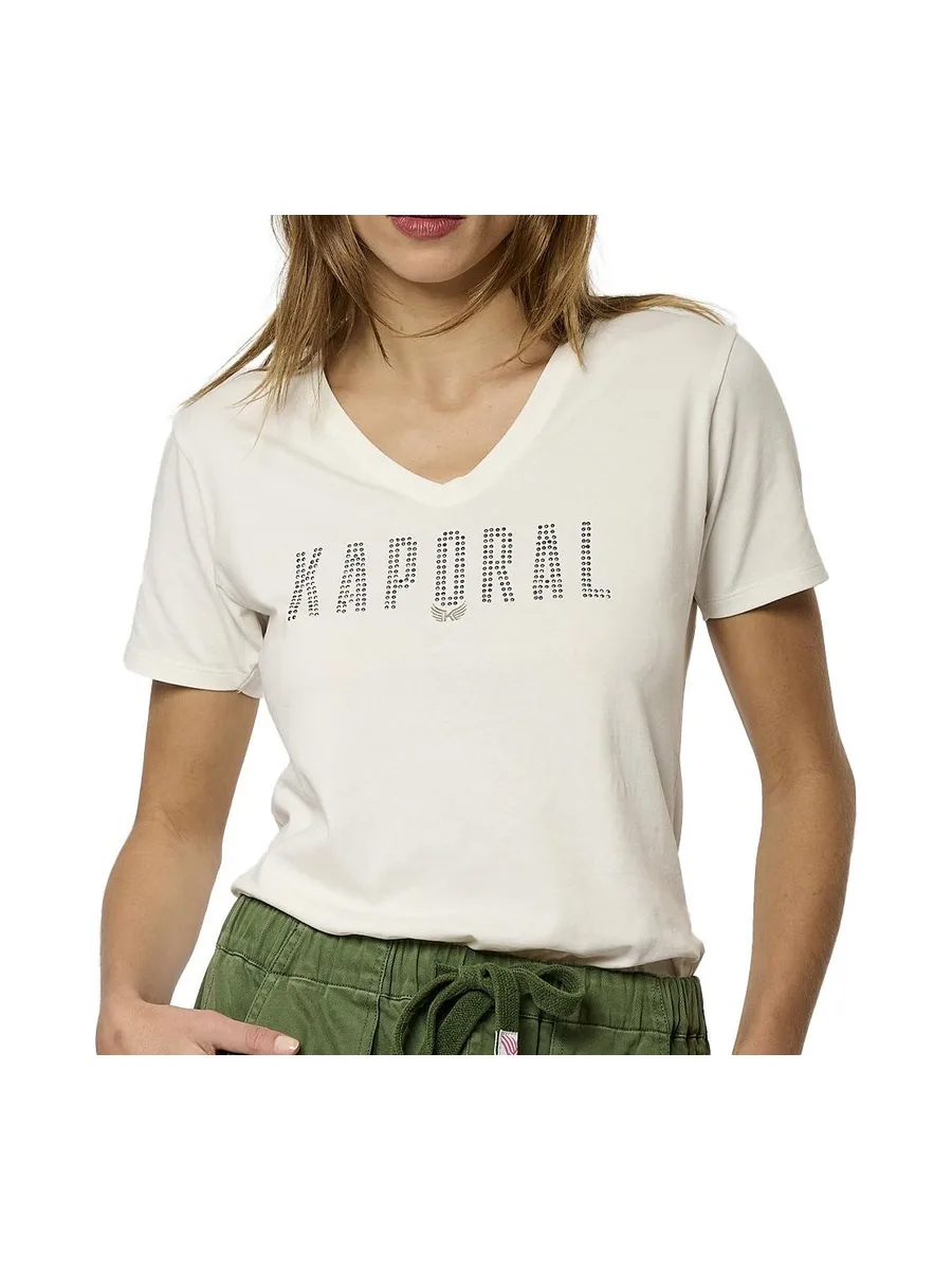 T-shirt Blanc Femme Kaporal EMELE 2