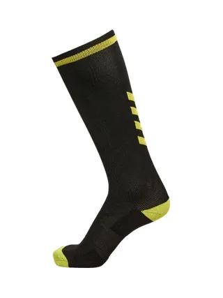 Paire de Chaussettes Noire/Jaune Homme Hummel Elite Indoor 1