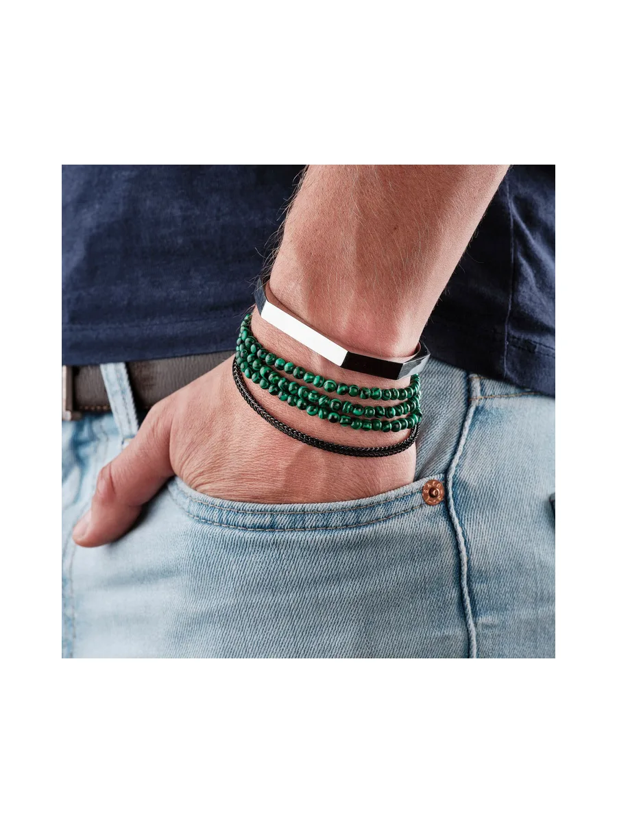 Bracelet Quatre Chemins métal - acier 2