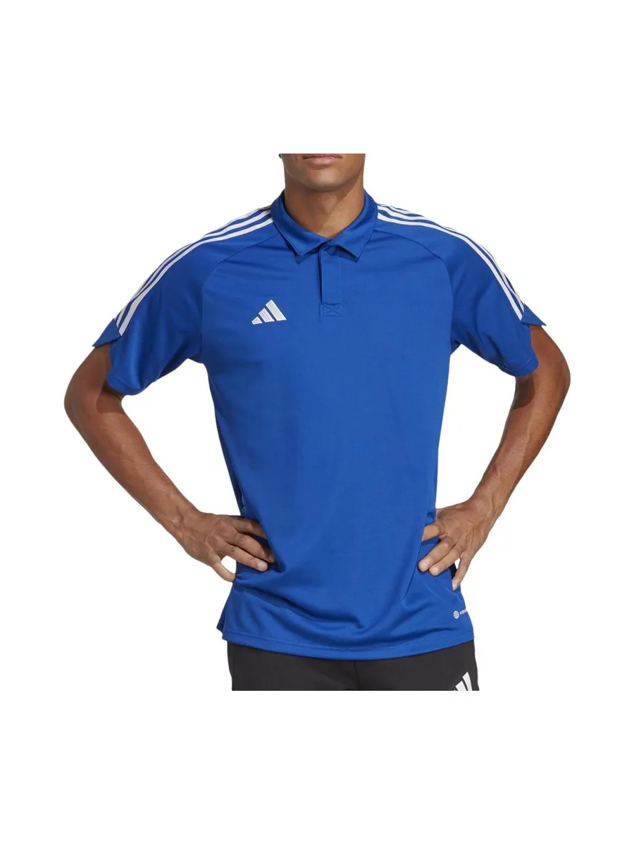 Polo Bleu Homme Adidas Tiro23 IC7859 1