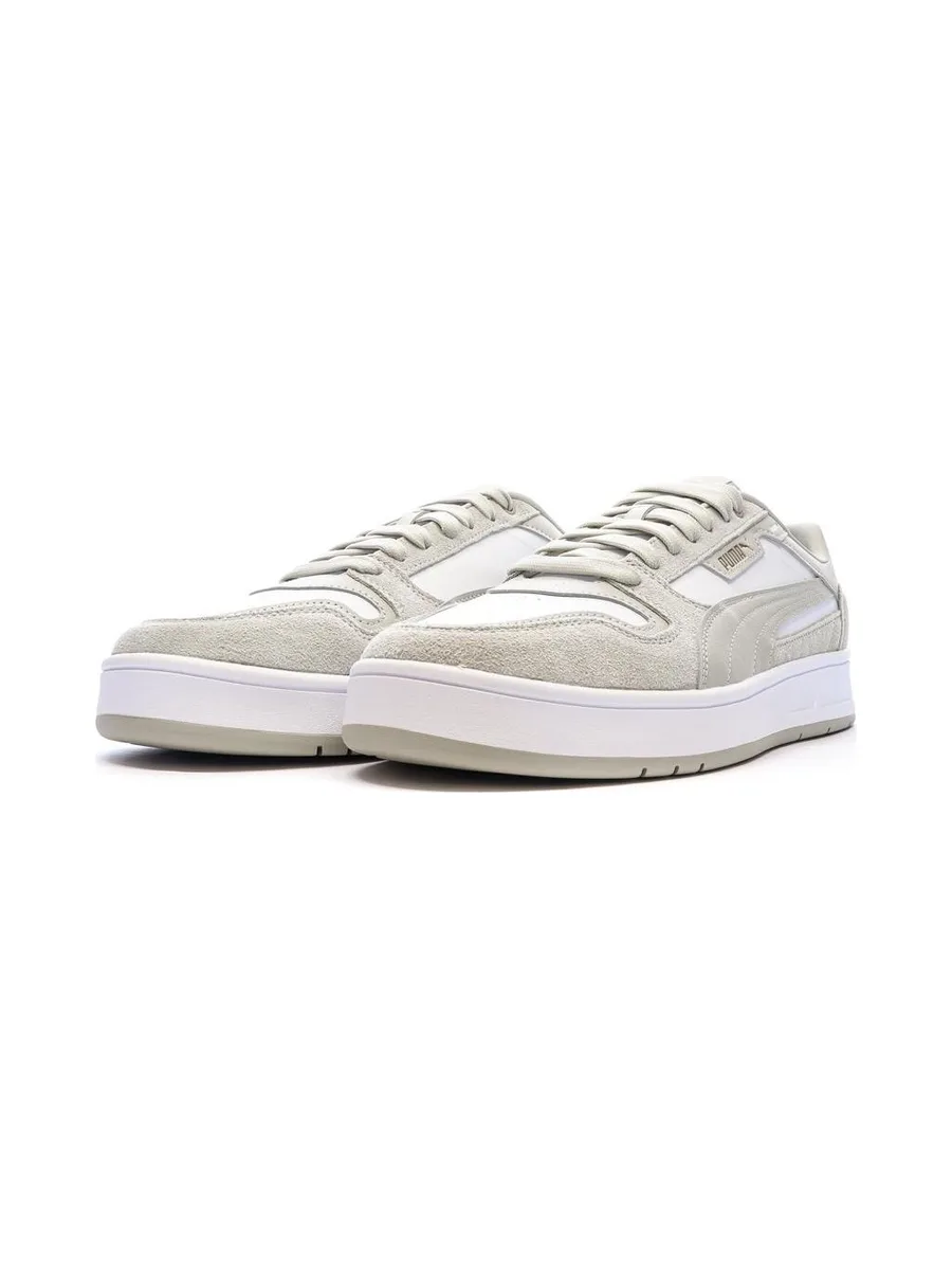 Baskets Beige/Blanc Homme Puma Court Classic Street 7