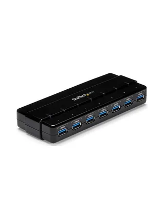 7 Port SuperSpeed USB 3.0 Hub w/Adapter 1