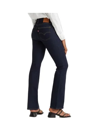 Jean 725 Bleu Brut Femme Levi's High Rise Bootcut 2