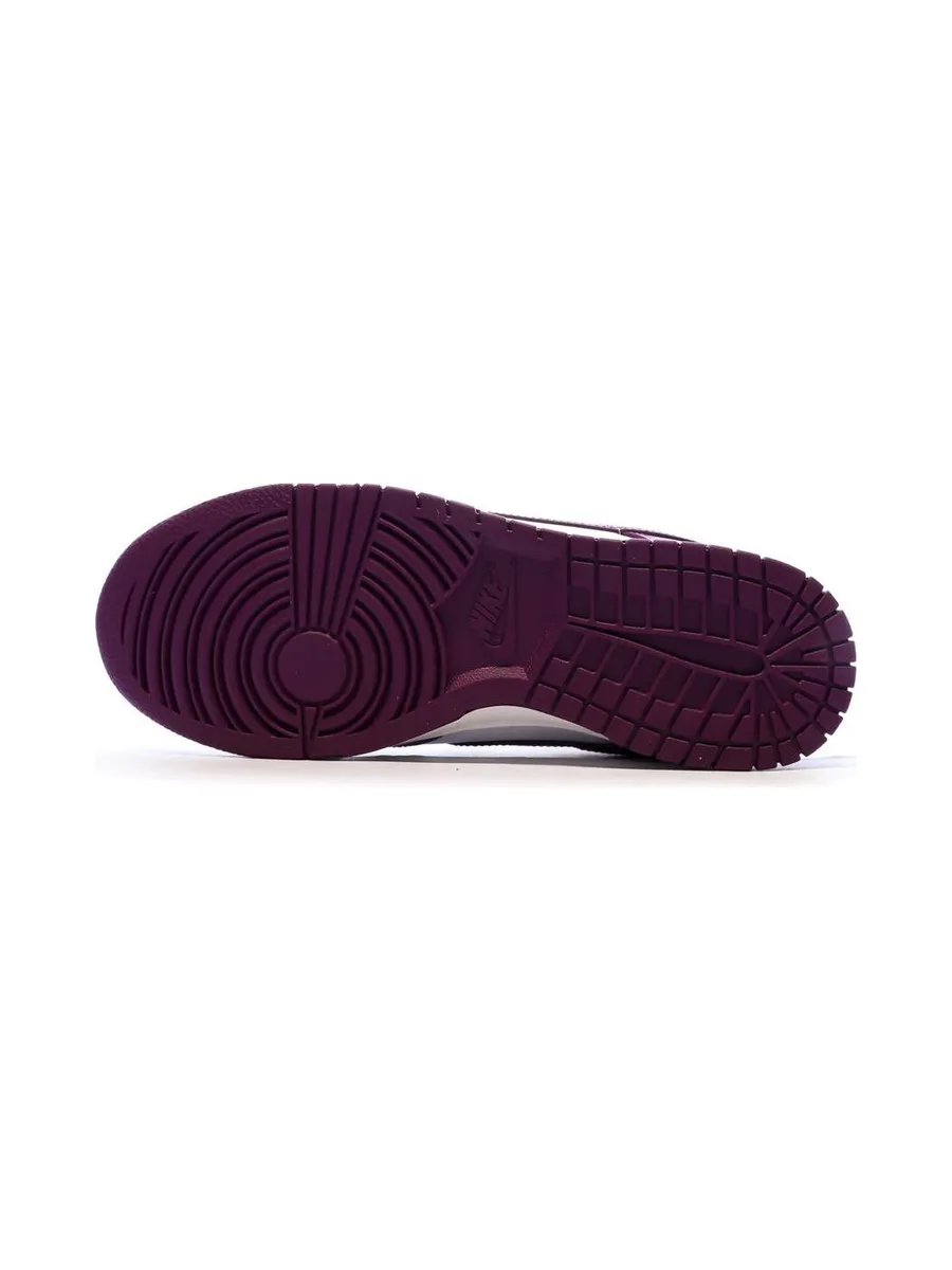 Dunk Low Baskets Blanches/Violettes Homme Nike 6