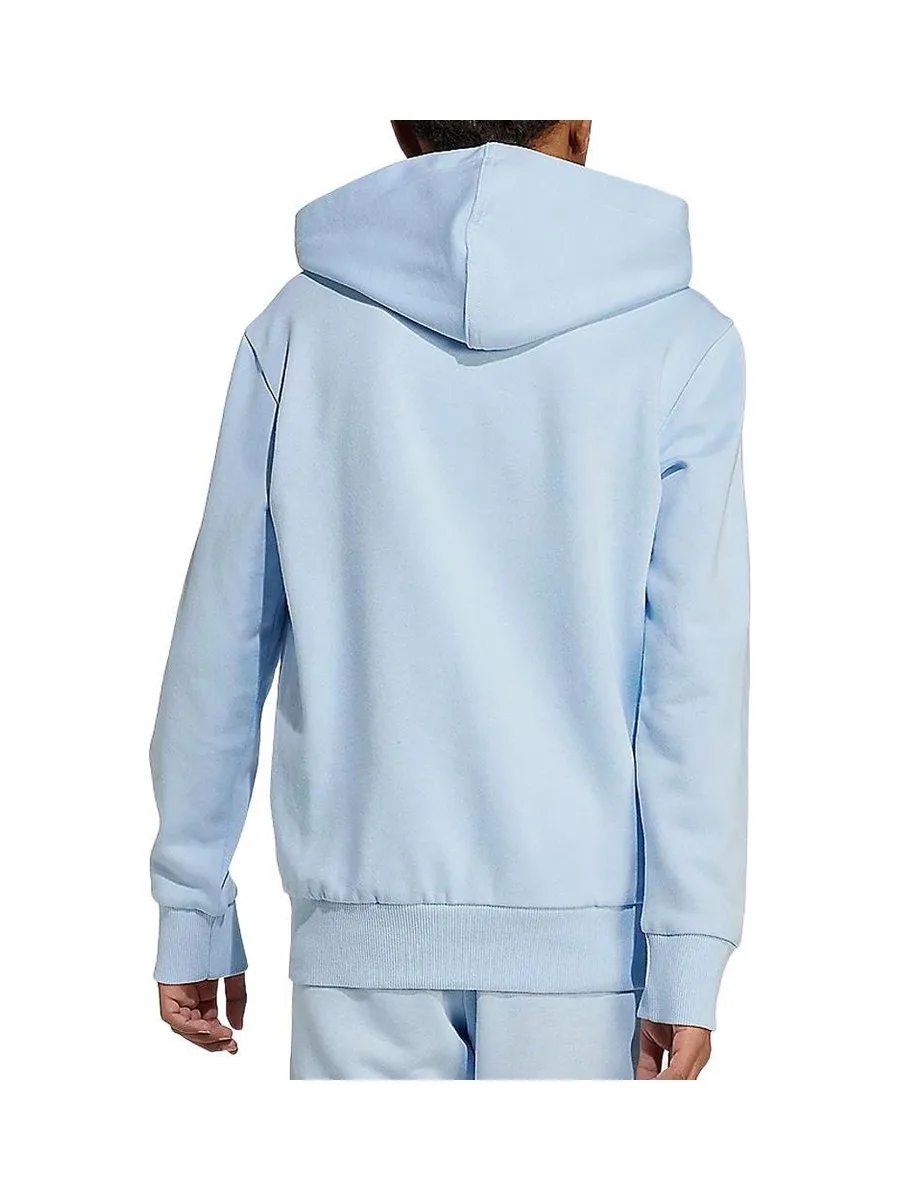 Sweat Bleu Garçon Adidas B Fl Hd 3
