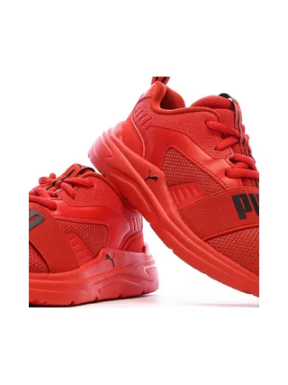 Baskets Rouges Garçon Puma Soft Wired 2 7