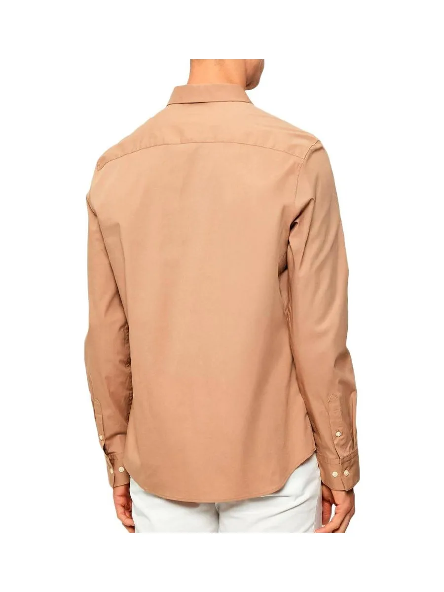 Chemise Camel Homme Calvin Klein Jeans Solid 3