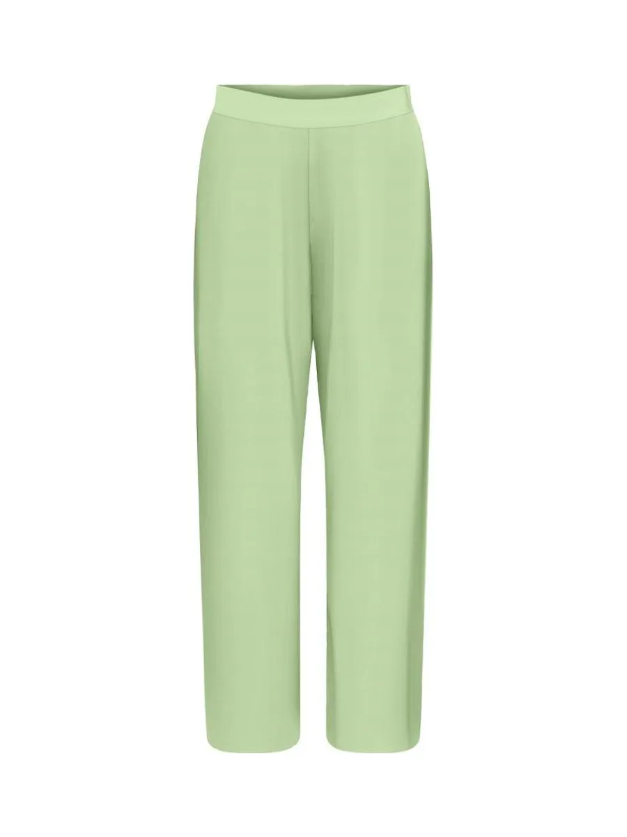 Pantalon Droit fluide Vert Femme JDY Bravo Pleat 2