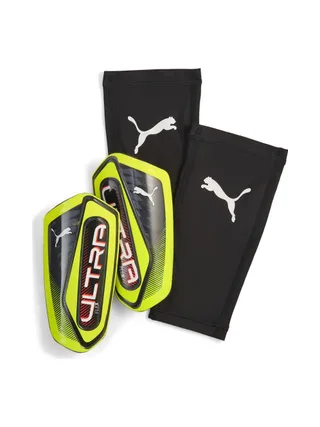 Protège-Tibias Jaunes/Noires Homme Puma Flex Guard 1