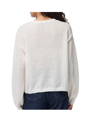 Pull Blanc Femme Pieces Pcida 2
