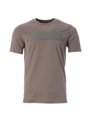 T-Shirt Gris Homme Diesel Magliettas 1