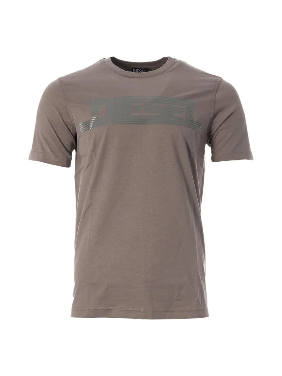 T-Shirt Gris Homme Diesel Magliettas 2