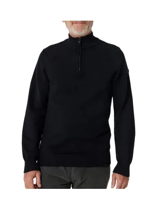 Pull Noir Homme TBS AXELEC 1