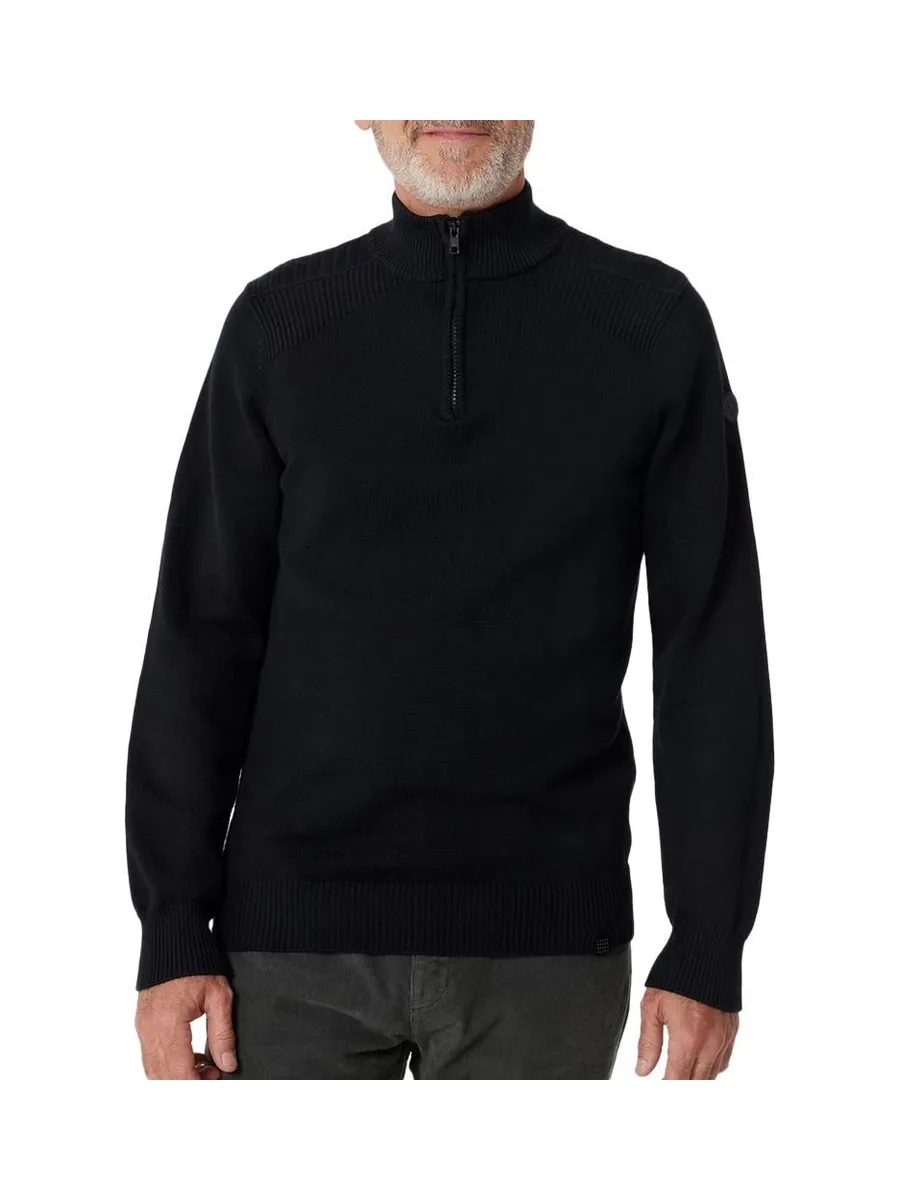 Pull Noir Homme TBS AXELEC 2
