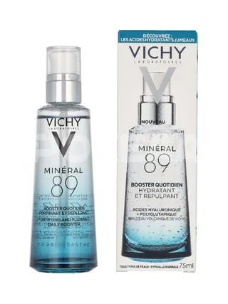 Vichy Mineral 89 Fortifying & Plumping Daily Booster 75ml - Alcohol Free 1